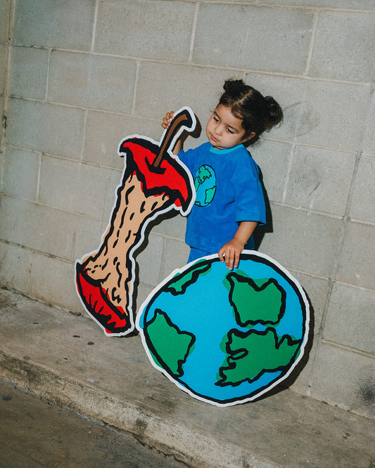 BJT Terry Kids Shirt Blue