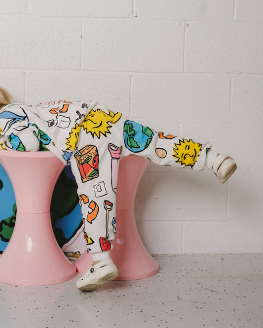 BJT All Over Print Track Pants