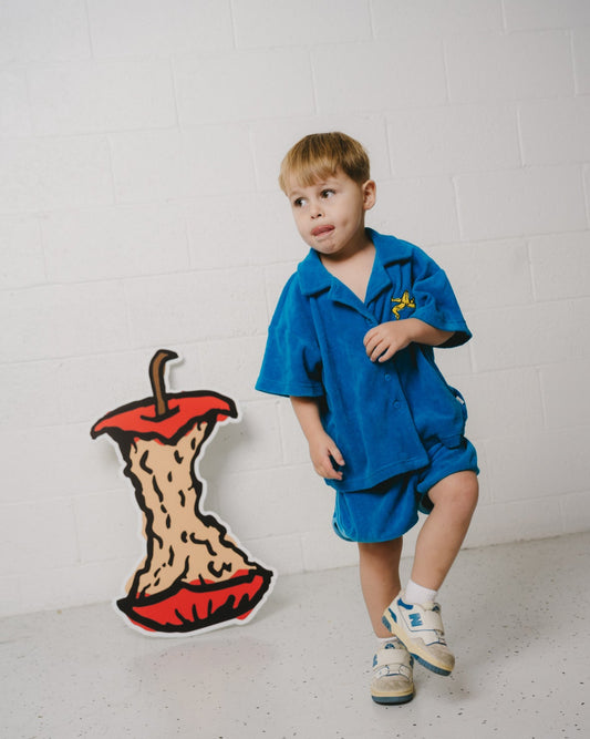 Banana Embroidery Terry T-Shirt