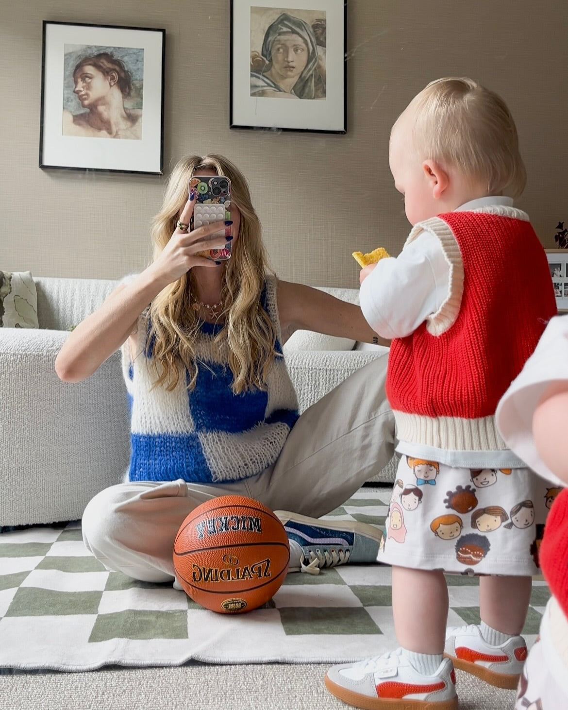 TINY ALLIES ALL OVER SHORTY SHORTS