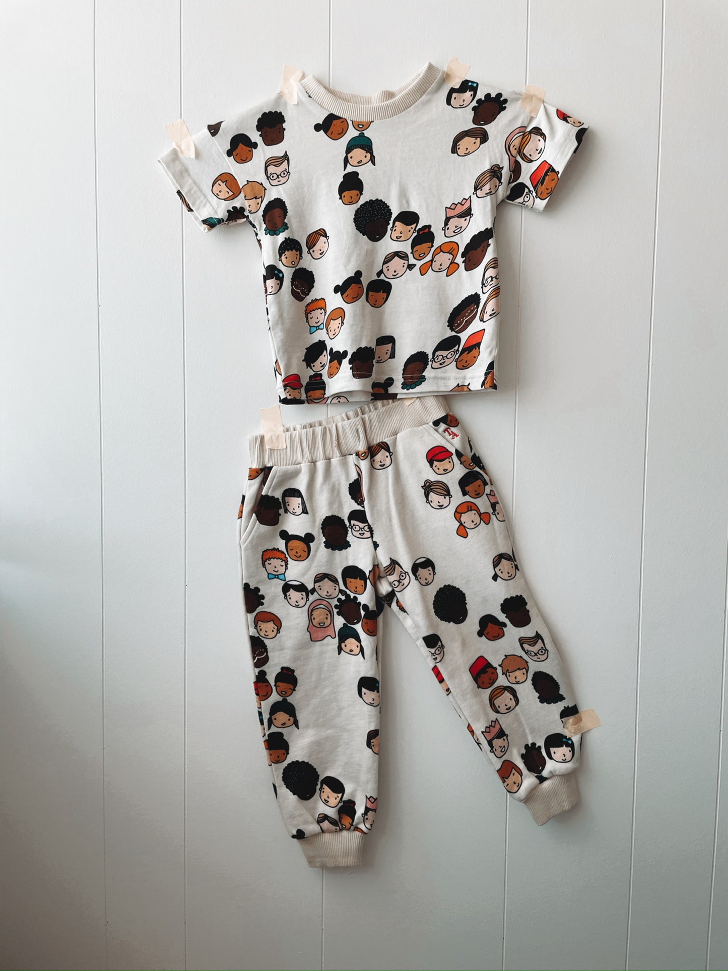 TINY ALLIES ALL OVER TRACK PANT