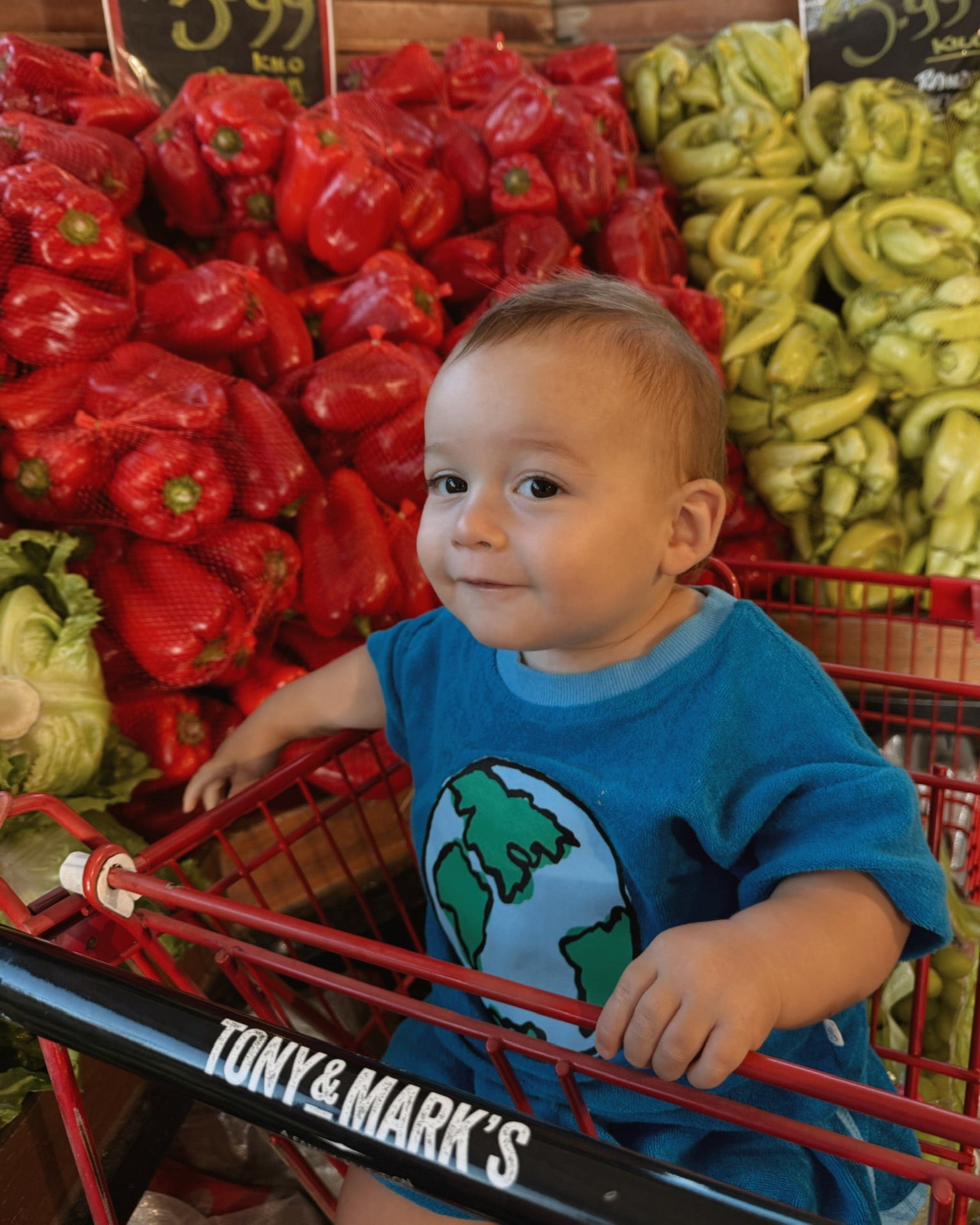 BJT Terry Kids Shirt Blue