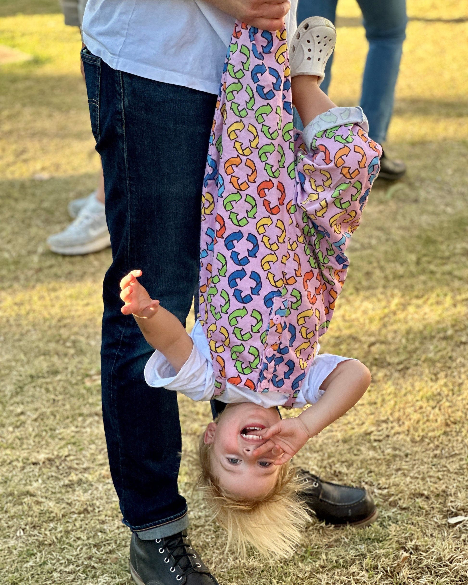 BJT Pink Recycled Kids Jumpsuit